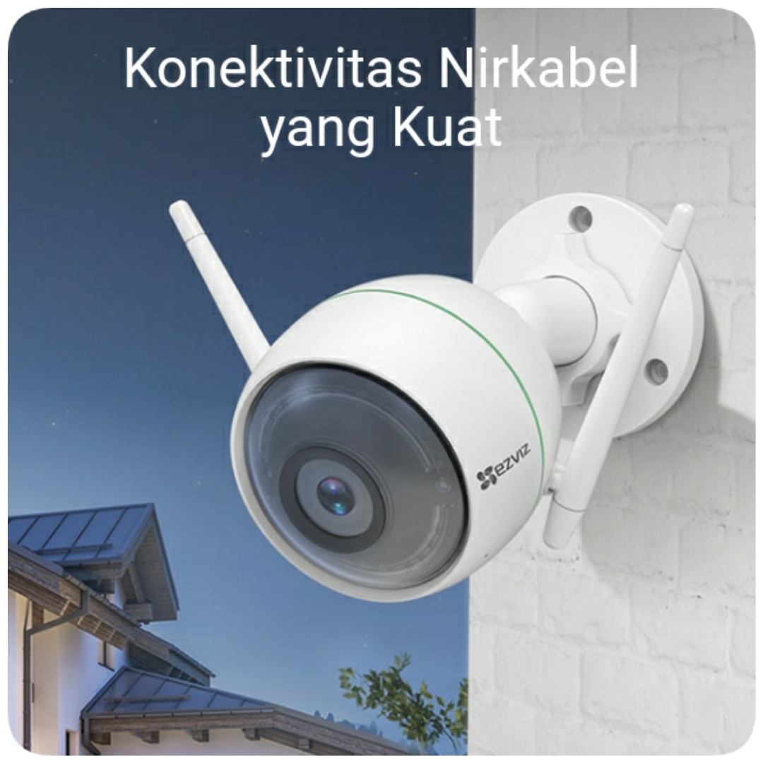 Gambar Produk CAMERA WIFI - EZVIZ - EZVIZ IPCAM OUTDOOR WIRELESS C3WN